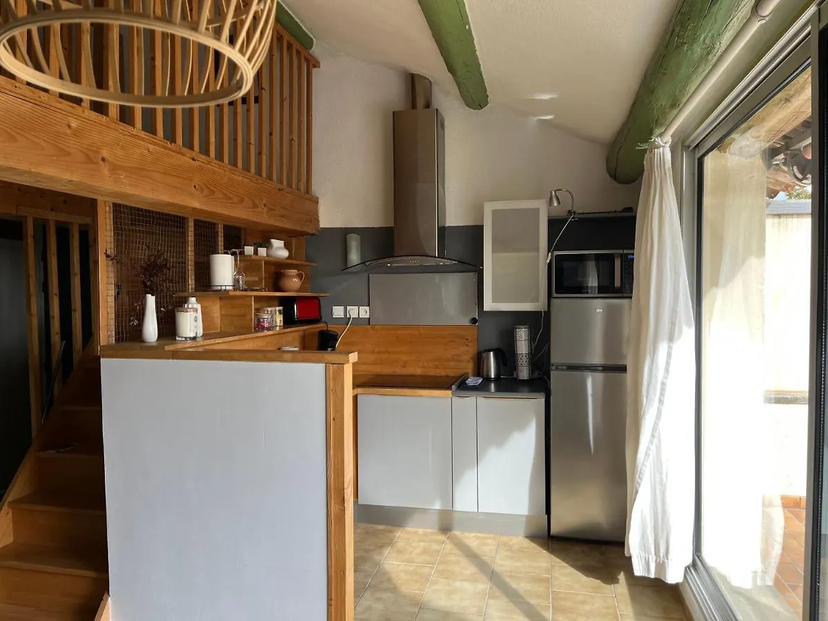 Appartement Duplex lumineux sur gde terrasse, parking, livebox à Entraigues-sur-la-Sorgue